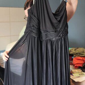Black formal dress